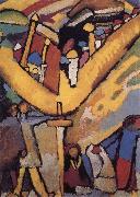 Wassily Kandinsky Study for Improvisation 8 painting